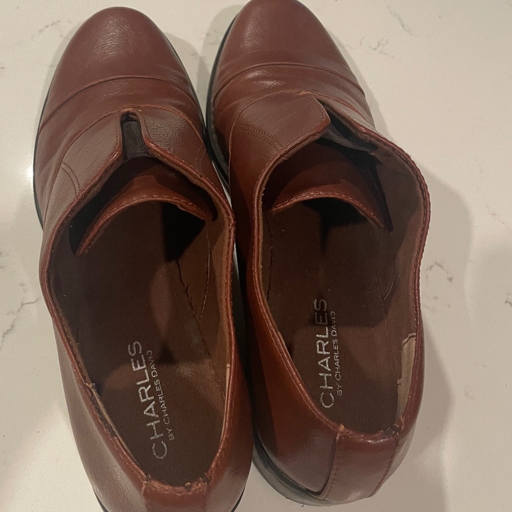 Charles by Charles David Brown Slip On Shoes Size 8 - Picture 5 of 5